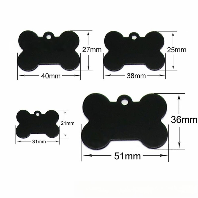 Dog Tag Manufacturer - Bone Shape DIY Engraving