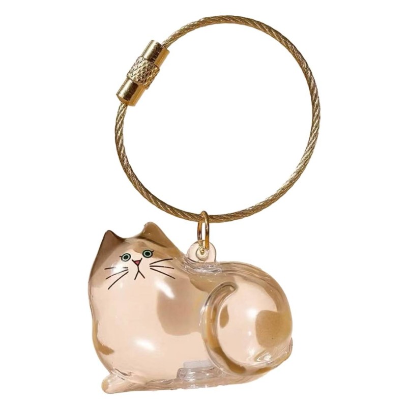 Pet Fur Storage Keychain Manufacturer - Transparent Bottle Pendant