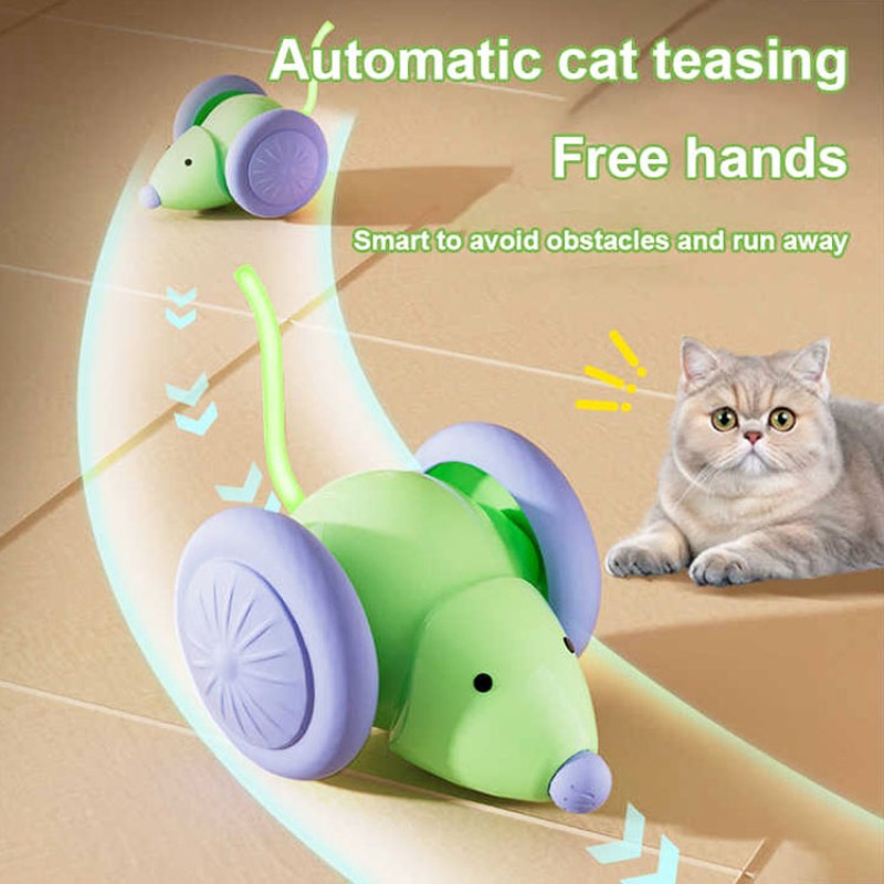 Cat Mouse Toy Supplier - LED Light Smart Sensing