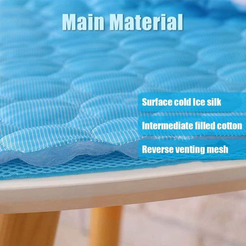 Pet Cooling Mat Manufacturer - Ice Silk Breathable Car Sofa