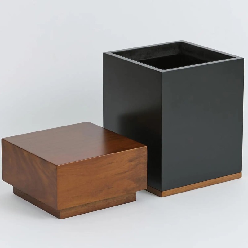 Wood Memorial Urns Supplier - Walnut Human Pet Ashes