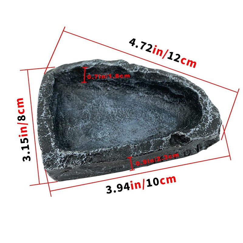 Reptile Feeding Dish Manufacturer - Multi Species Terrarium