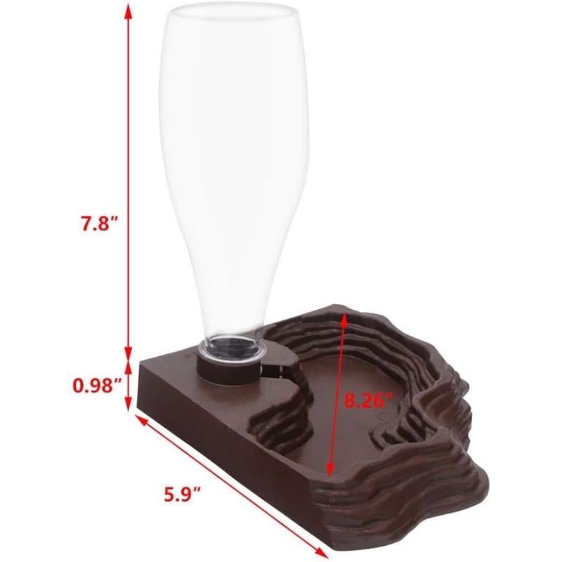 Reptile Water Dispenser Supplier - Automatic Bark Design