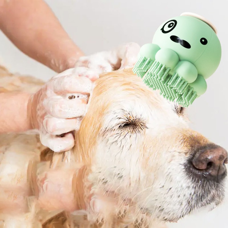Pet Shower Brush Supplier - Eco-Friendly Silicone Grooming