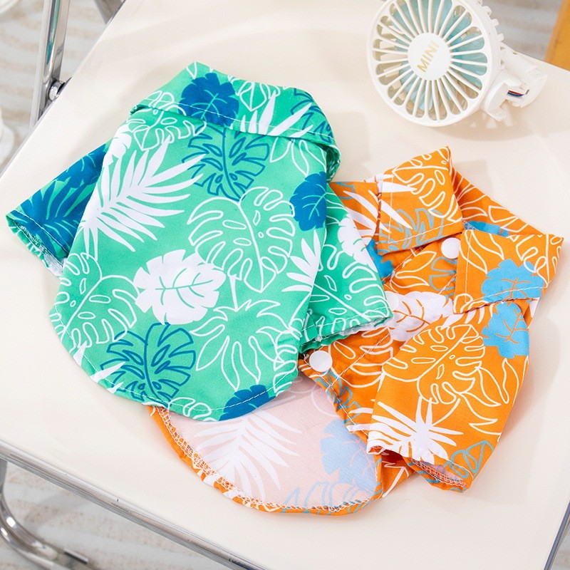 Pet T-Shirt Supplier - Breathable Hawaii Summer Coat