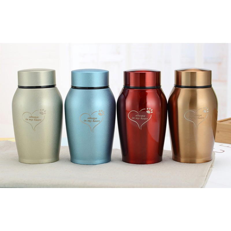 Pet Memorial Urns Manufacturer - Laser Engraving Custom Pattern