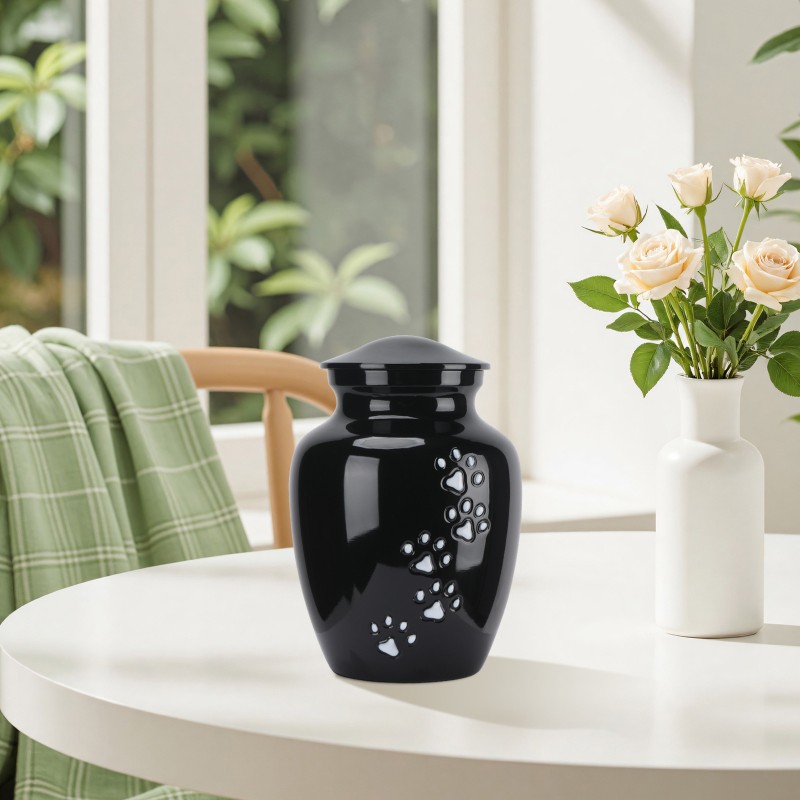 Paw Print Pet Urn Factory - Aerospace Aluminum Memorial