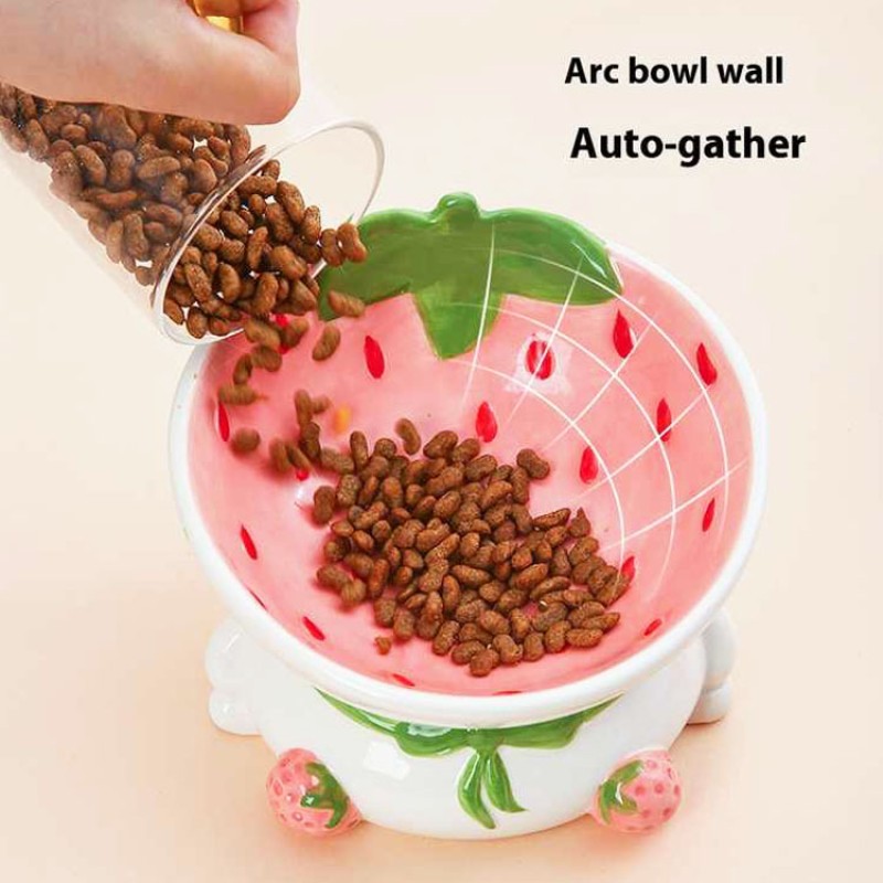 Ceramic Pet Feeder Factory - Diagonal Straddle High Foot