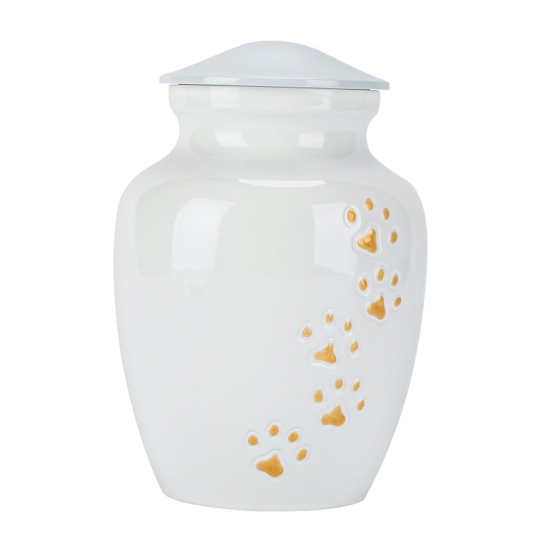 Paw Print Pet Urn Factory - Aerospace Aluminum Memorial