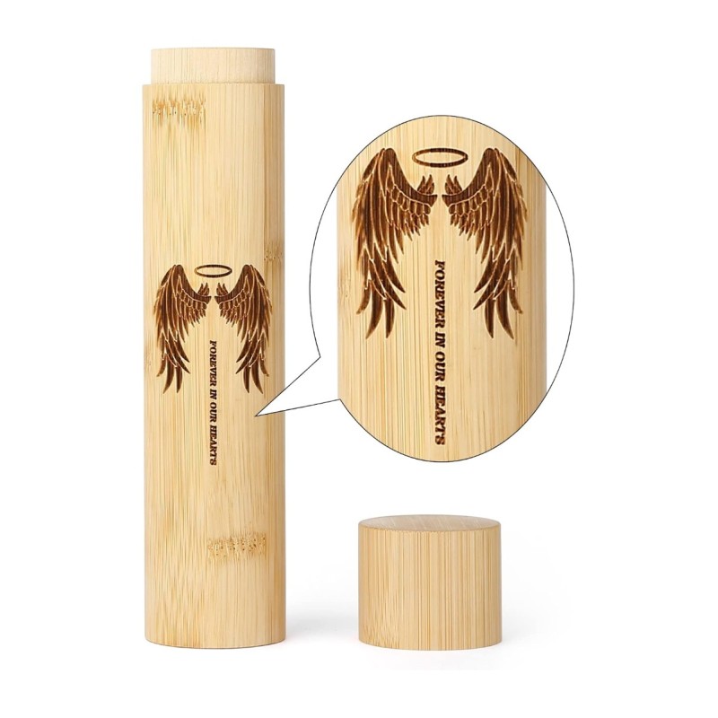 Bamboo Scattering Urns Supplier - Biodegradable Ash Tubes