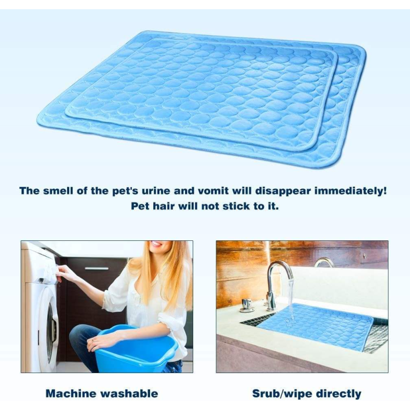 Pet Cooling Mat Manufacturer - Ice Silk Breathable Car Sofa
