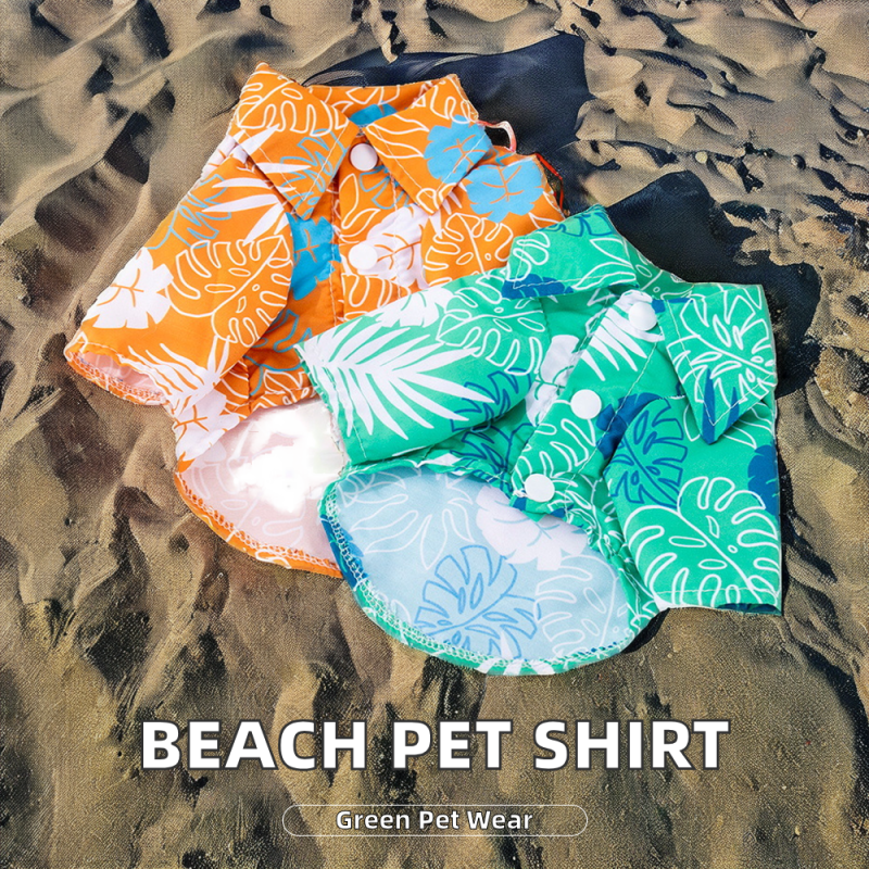 Pet T-Shirt Supplier - Breathable Hawaii Summer Coat