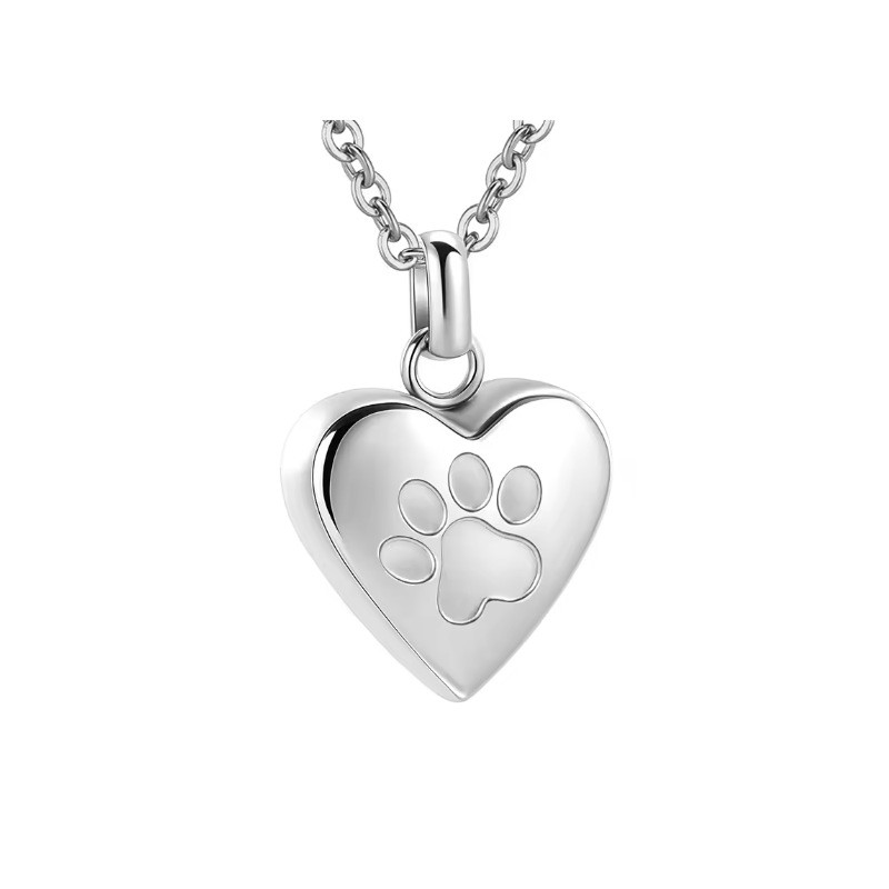 Pet Ashes Necklace Factory - Personalized Paw Print Pendant