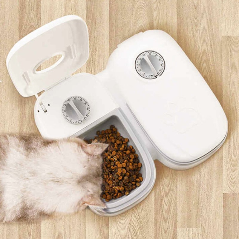 Automatic Dog Feeder Factory - Timed Dual Food Dispenser