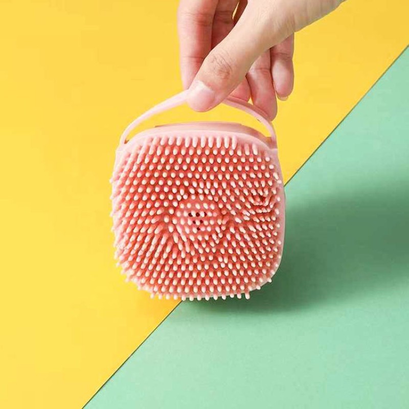 Pet Bath Brush Manufacturer - Silicone with Shampoo Box