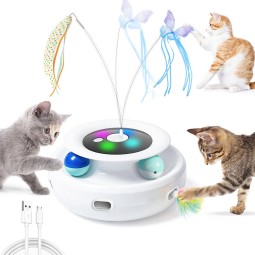 Cat Toys Factory - 3 in 1 Fluttering Butterfly
