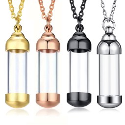 Pet Cremation Pendant Manufacturer - Glass Ashes Bottle Memorial