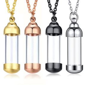 Pet Cremation Pendant Manufacturer - Glass Ashes Bottle Memorial