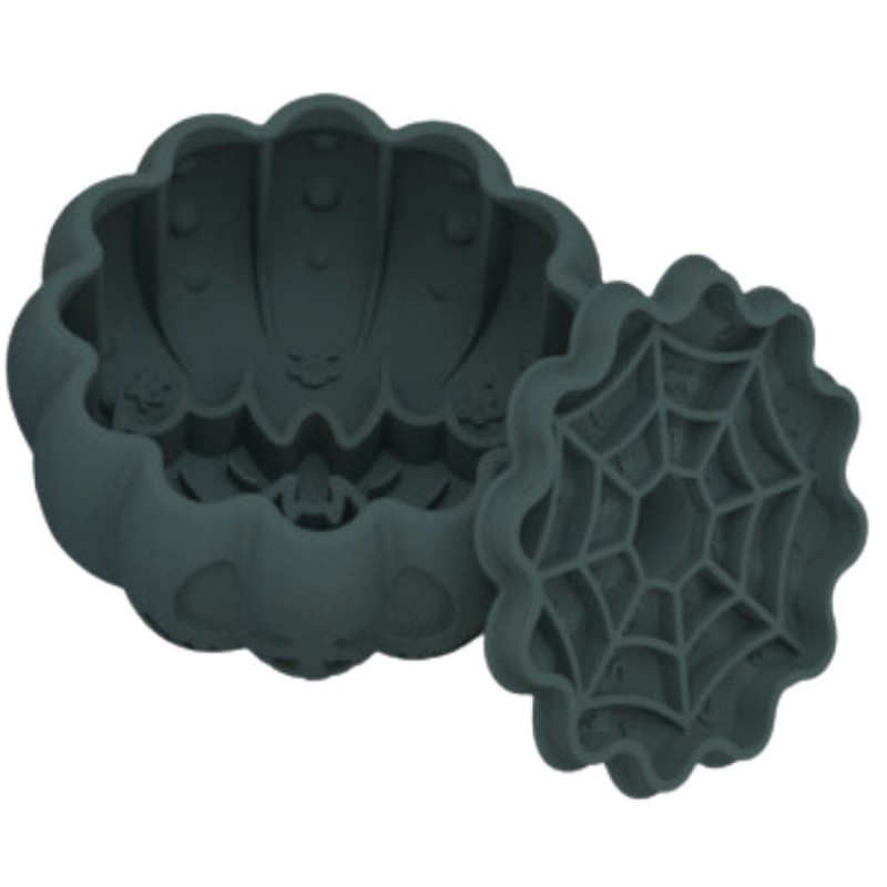 Pet Feeder Bowl Factory - Halloween Pumpkin Silicone Slow