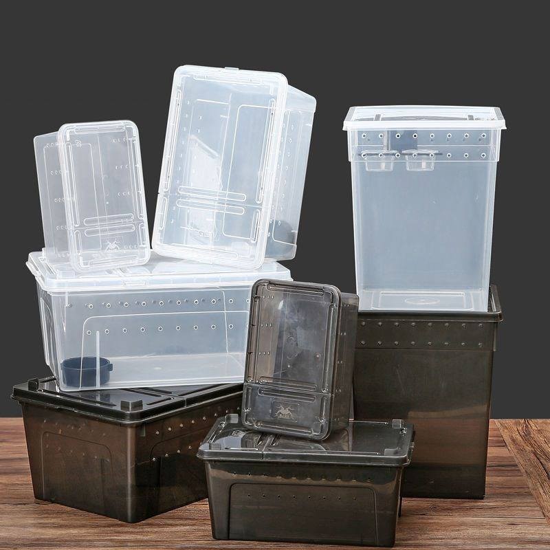 Reptile Breeding Box Supplier - Stackable Ventilated Plastic