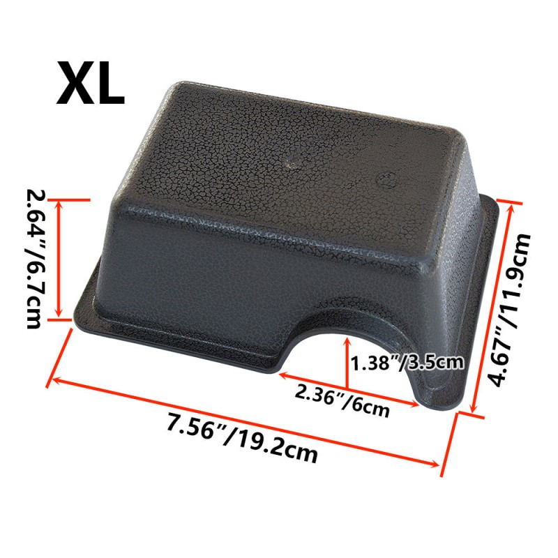 Reptile Hideaway Factory - Plastic Hides Box Snake Gecko