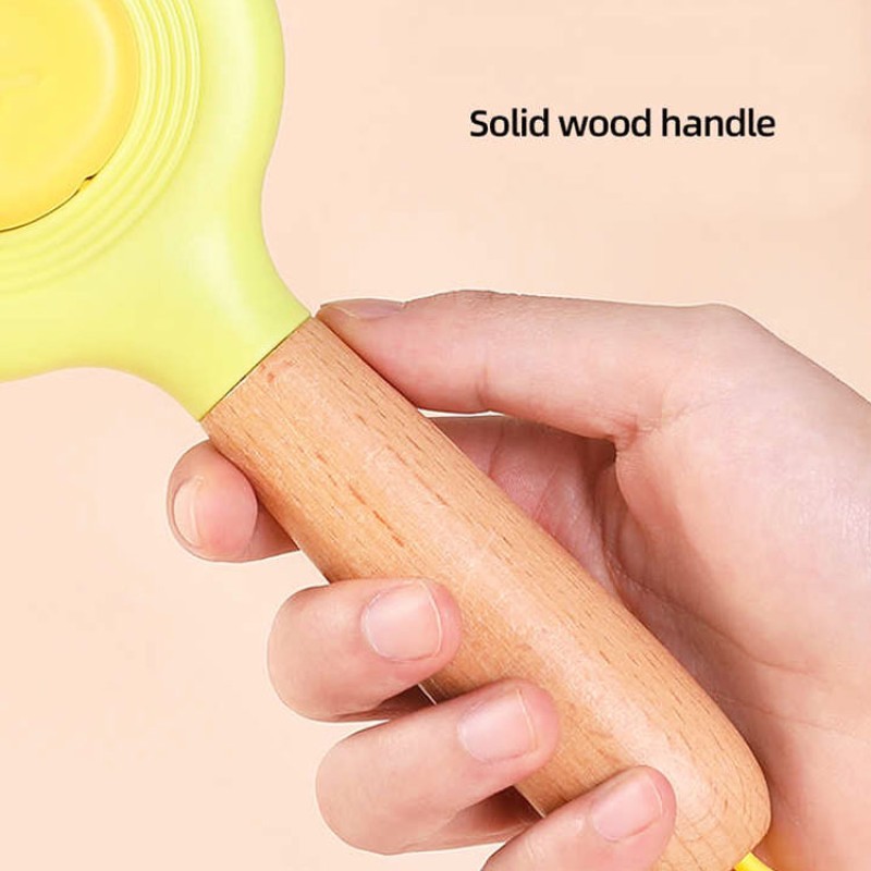 Pet Comb Factory - ABS Solid Wood Handle
