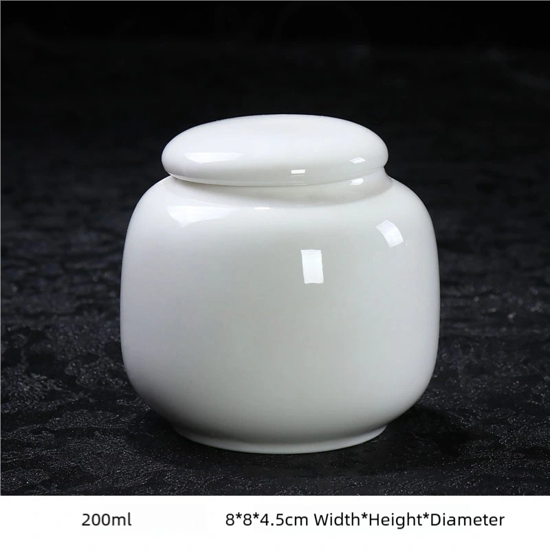 Ceramic Pet Urn Factory - White Cinerary Casket Plain