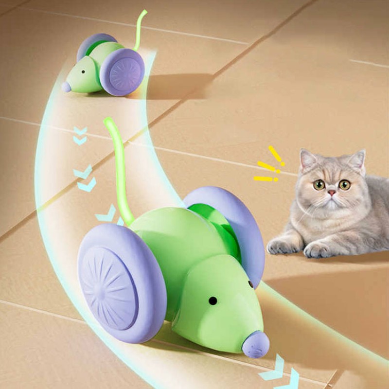 Cat Mouse Toy Supplier - LED Light Smart Sensing