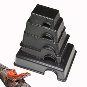 Reptile Hideaway Factory - Plastic Hides Box Snake Gecko