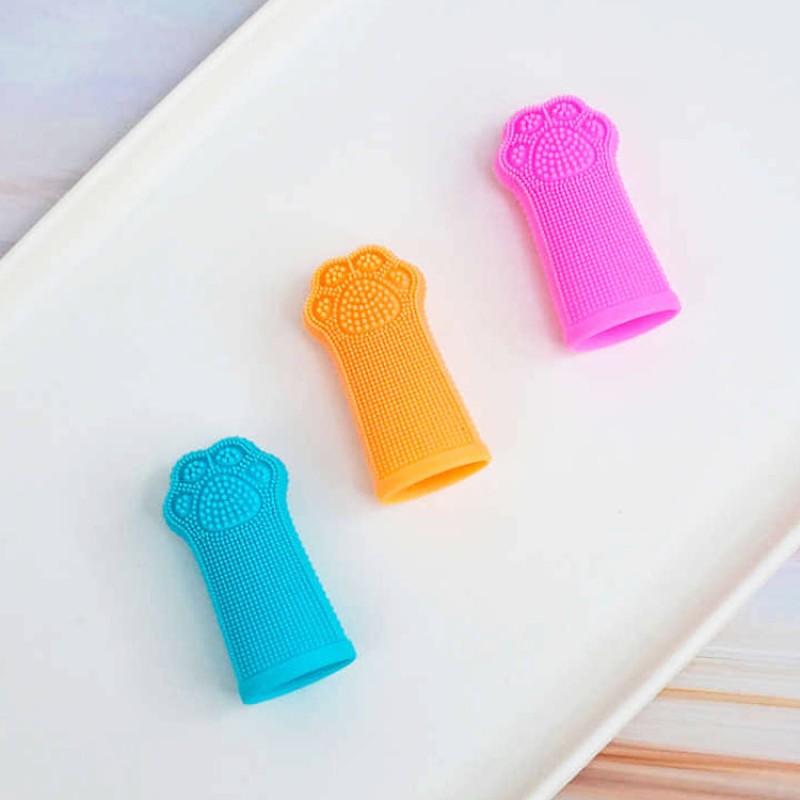 Pet Toothbrush Supplier - Finger Brush Teeth Cleaning