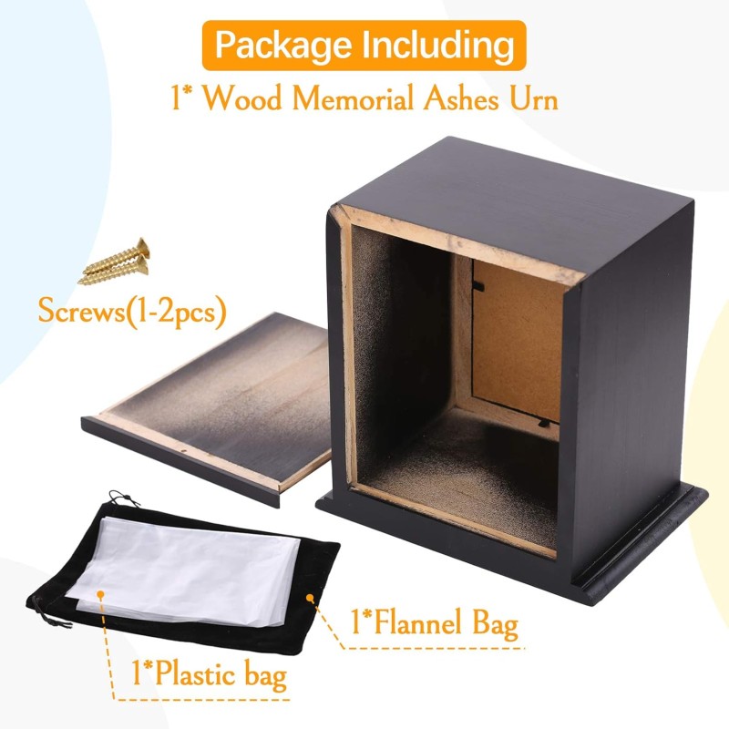 Wood Pet Urn Supplier - Cremation Keepsake Box Gift