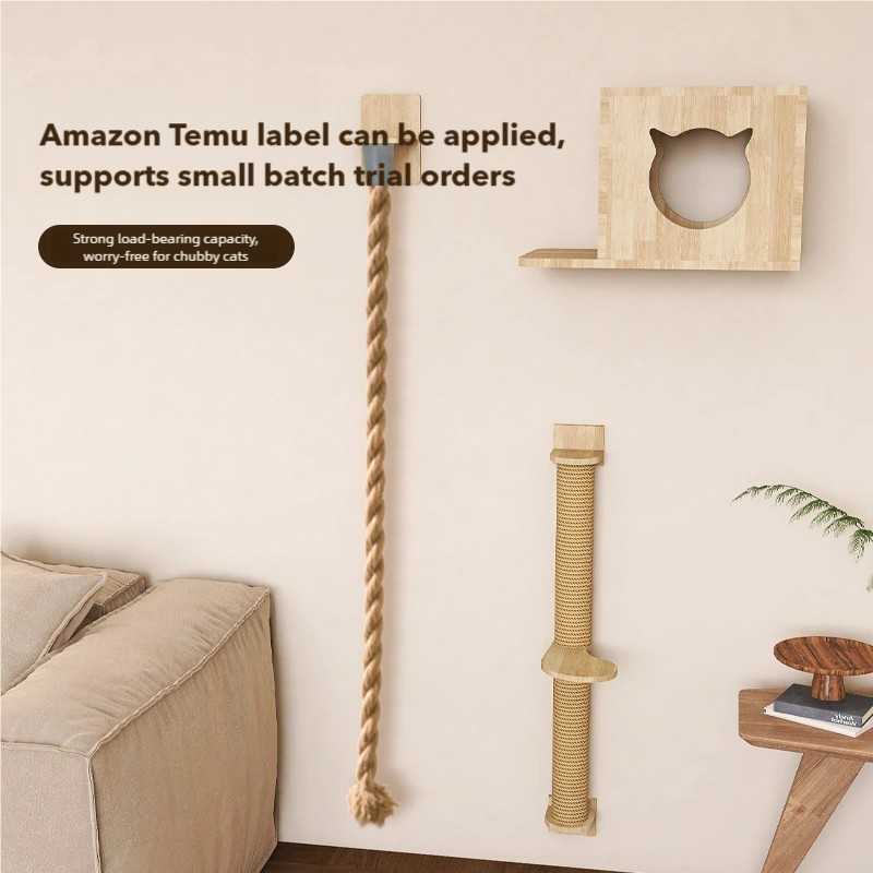Cat Climbing Steps Supplier - Wall Mounted Nest DIY Sets