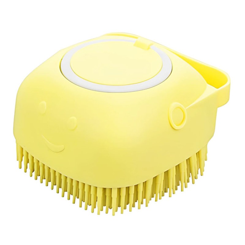 Pet Bath Brush Manufacturer - Silicone with Shampoo Box