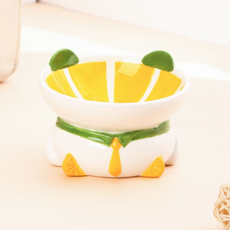 Ceramic Pet Feeder Factory - Diagonal Straddle High Foot