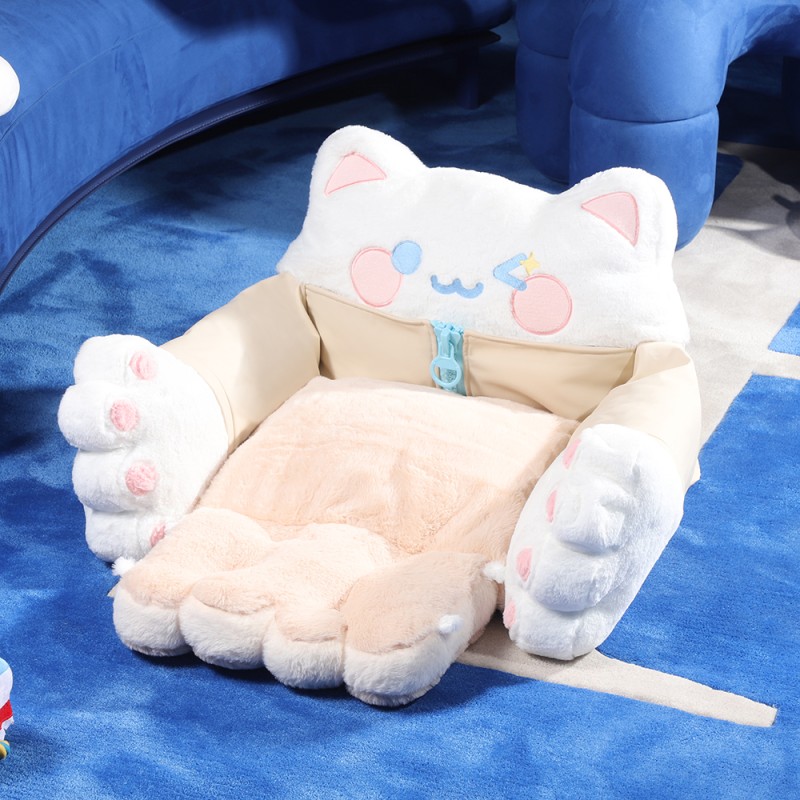 Cat Cushion Manufacturer - New Design Soft Comfortable Pp Cotton Mini Sofa Cat Cushion