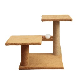 Cat Scratching Post Factory - Pet Climbing Frame Scratcher Tree with Toy Indoor Cat House