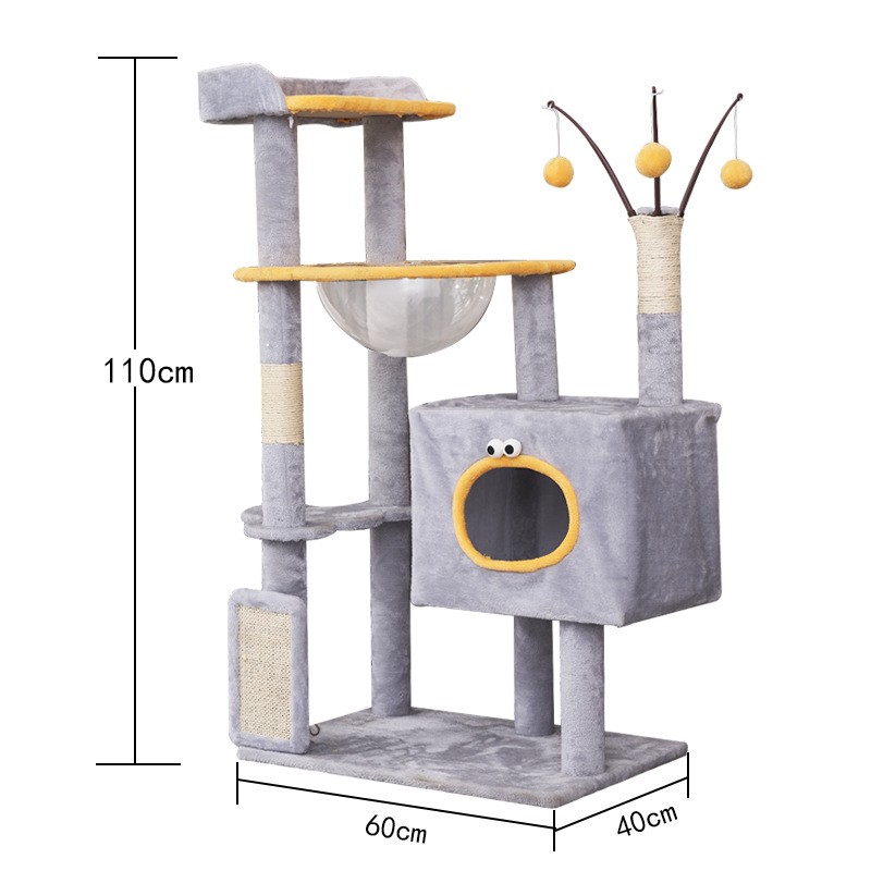 Pet Furniture Factory - Multi-level Cat Tree Scratching Post Tower Condo Indoor Supplies
