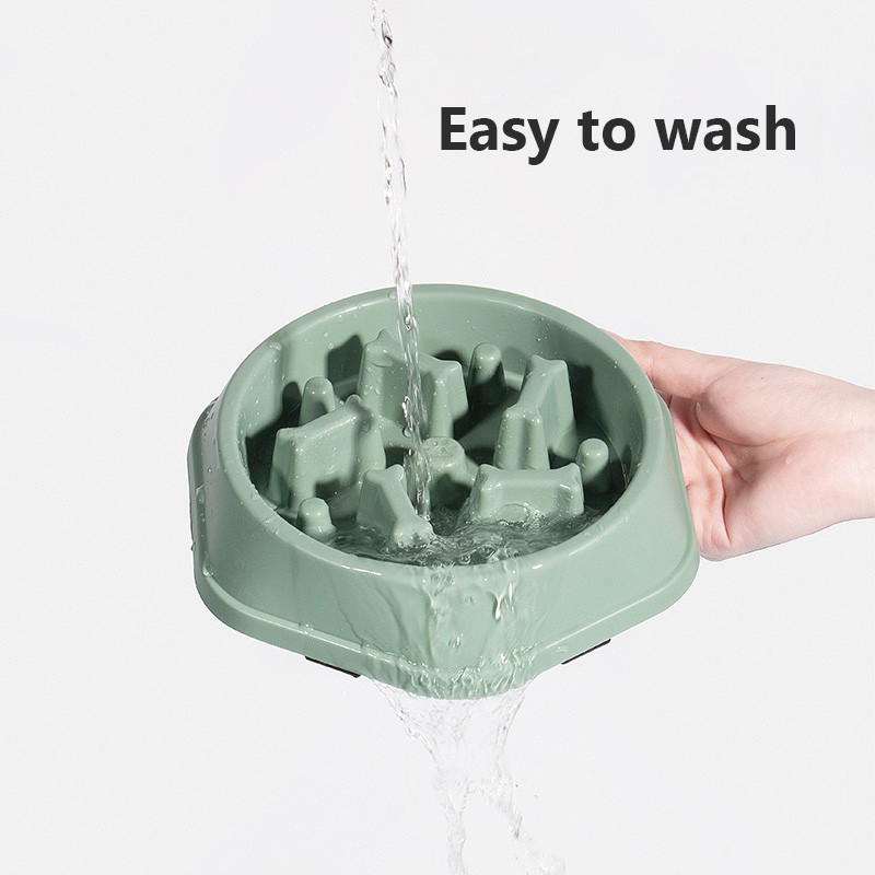 Slow Feeder Bowl Supplier - Wholesale High Quality Plastic Bone Shape Food Slow Feeder