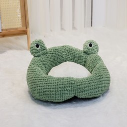 Pet Beds Factory - New Arrival Eco Friendly Cute Frog Pet Beds Cats House Sofa