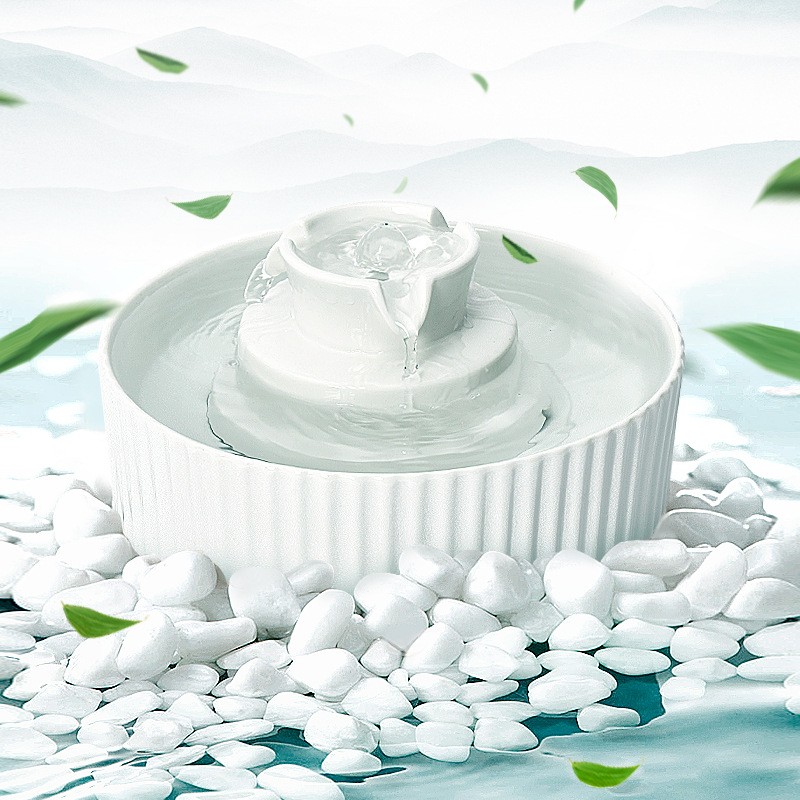 Ceramic Pet Fountain Factory - New Design Wholesale Ceramic Pet Water Fountain Multifunctional