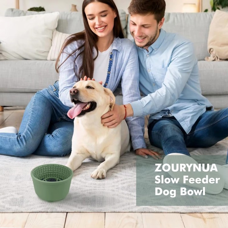 Slow Feeder Bowl Factory - Wholesale Custom Round Honeycomb Silicone Slow Feeding Bowls