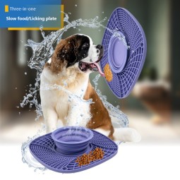 Pet Lick Mat Supplier - OEM Automatic 2024 Dog Lick Mats Silicon Bowl Pet Feeder