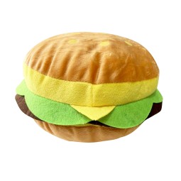 Eco Friendly Pet Toy Manufacturer - Wholesale Eco Friendly Fast Food Hamburg Soft Squeaky