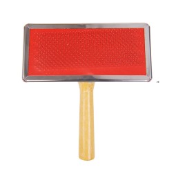 Pet Fur Brush Factory - News for 2024 Wooden Handle Fur Brush Pet Cleaning Beauty