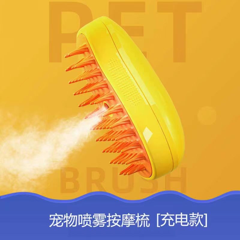 Pet Grooming Kit Manufacturer - Multifunctional Plastic Cat Grooming Brush 3 in 1 Comb