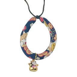 Cat Collar Supplier - Japanese Style Wind Bell Floral