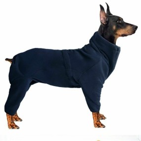 Fleece Dog Coat Supplier - Adjustable Winter Thick Warm