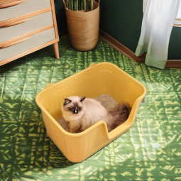 Cat Litter Box Supplier - Big U Shaped Cleaning Station