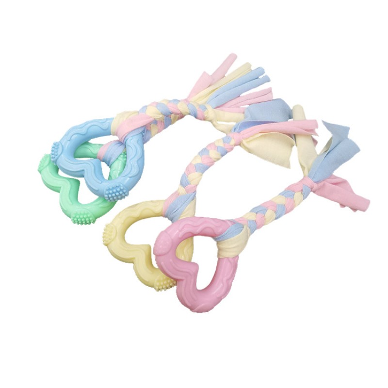 Pet Dental Toy Manufacturer - TPR Rope Teeth Clean