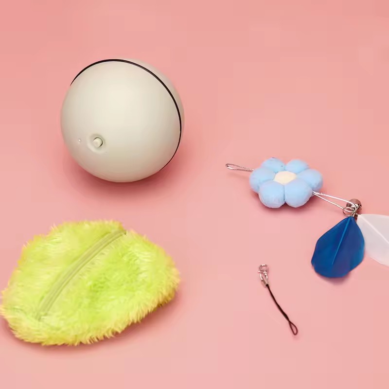 Interactive Cat Ball Factory - Electric Self Moving Indoor